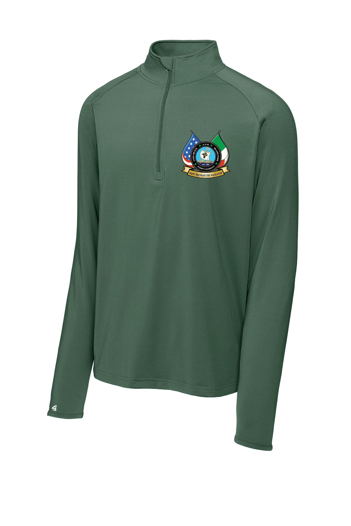 AOH Division 17 Embroidered 1/4 Zip