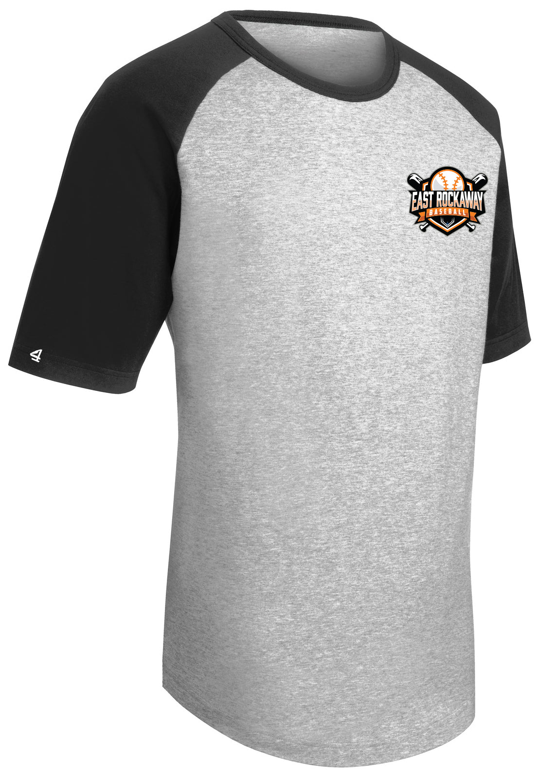 EAST ROCKAWAY BASEBALL Short Sleeve Colorblock Raglan Jersey