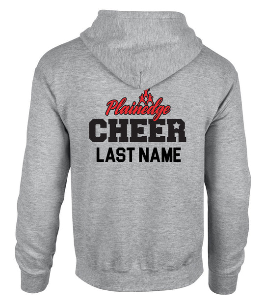 Bobcats Plainedge CHEER Zip-Up Hoodie