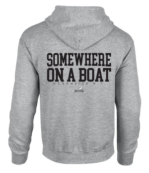 Buoy4 Somewhere on a Boat Full Zip Hoodie