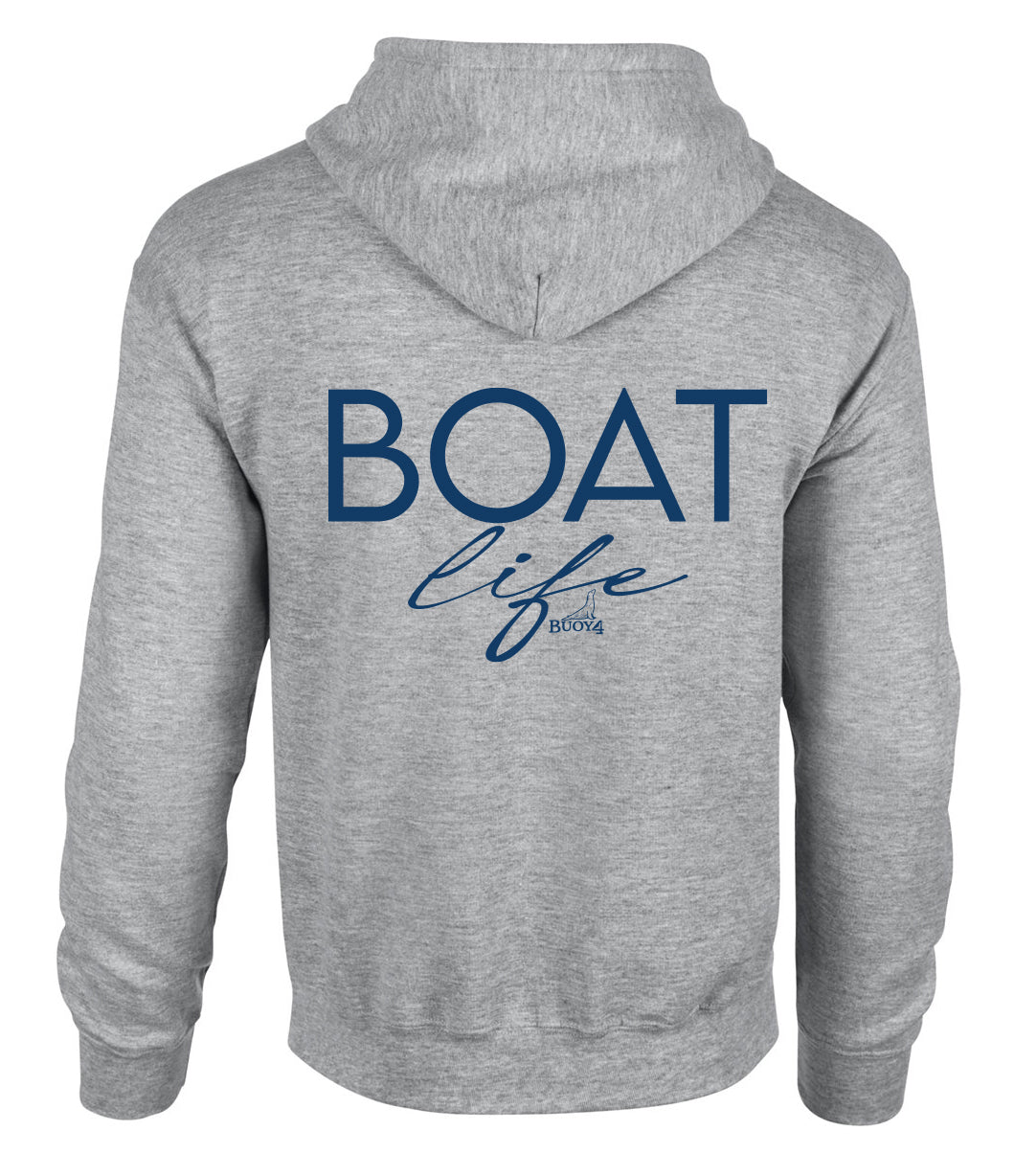 Buoy4 Boat Life Full Zip Hoodie