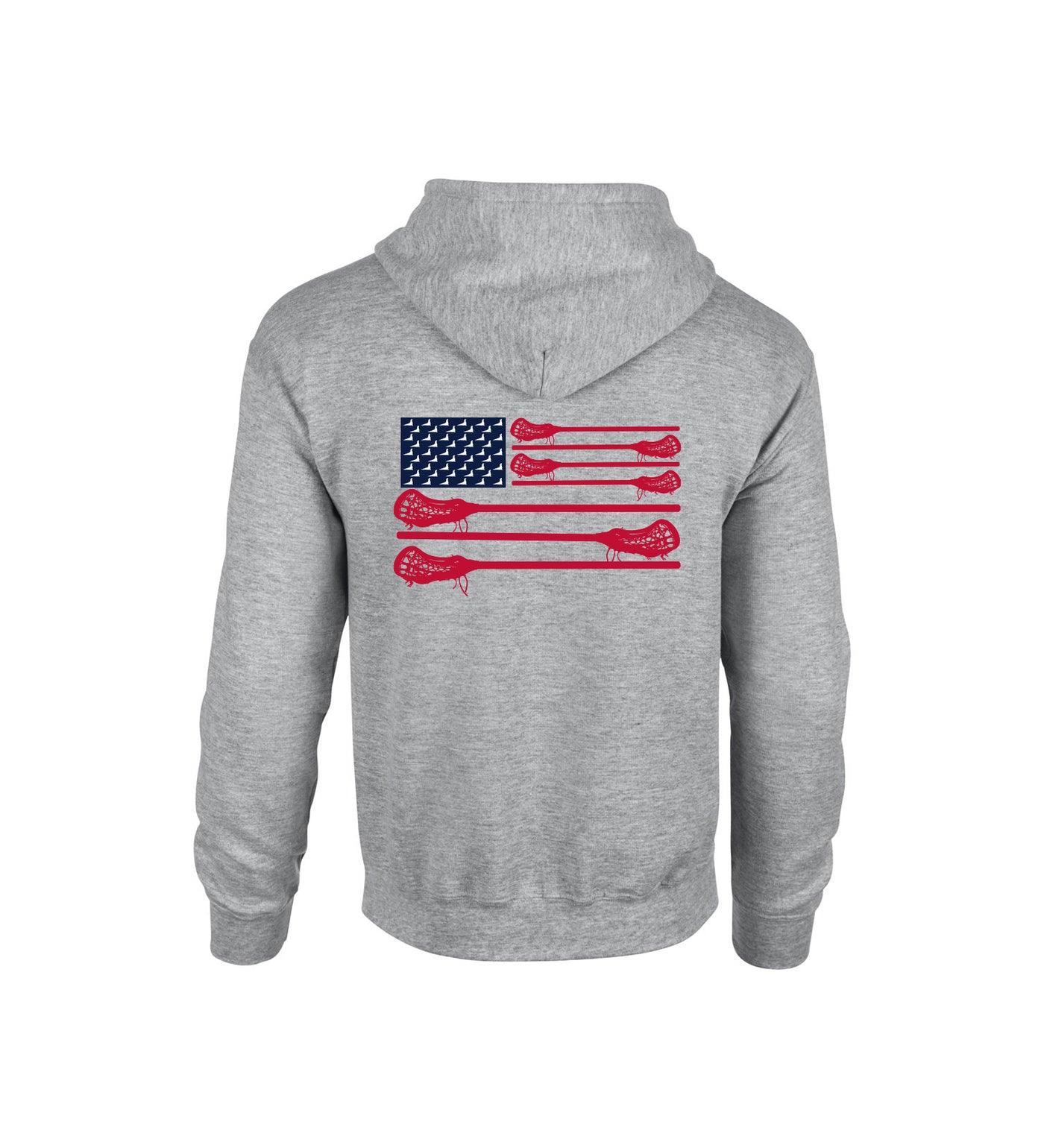 reLAX By The Sea - USA Full-Zip Hoodie