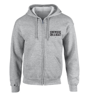 Buoy4 Somewhere on a Boat Full Zip Hoodie