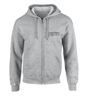 Buoy4 Long days Salty Waves Full Zip Hoodie