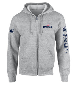 reLAX By The Sea - USA Full-Zip Hoodie