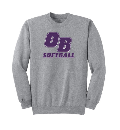 OYSTER BAY SOFTBALL OB Crewneck Sweatshirt