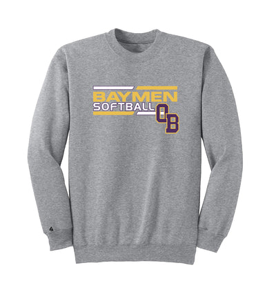 OYSTER BAY SOFTBALL Crewneck Sweatshirt