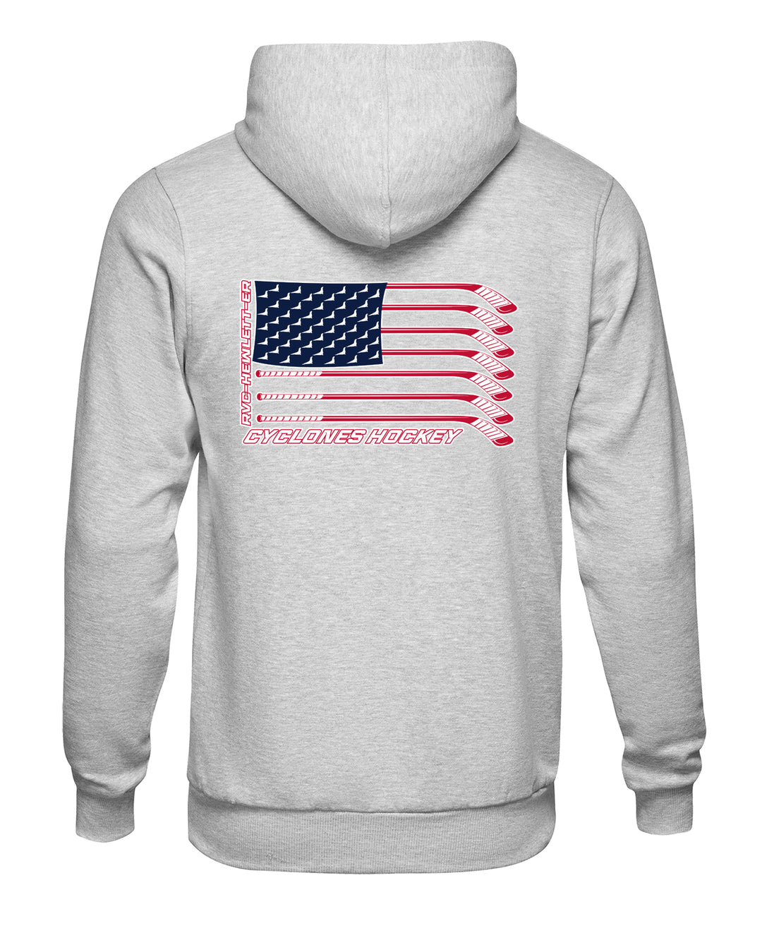 ROCKVILLE CENTRE E.R. HOCKEY Flag Hoodie