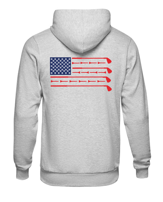 Buoy 4 Golf TEE American Flag Hoodie