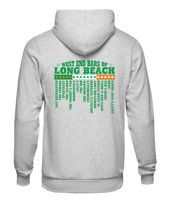 LONG BEACH IRISH DAY West End Bars of Long Beach Graphic Hoodie