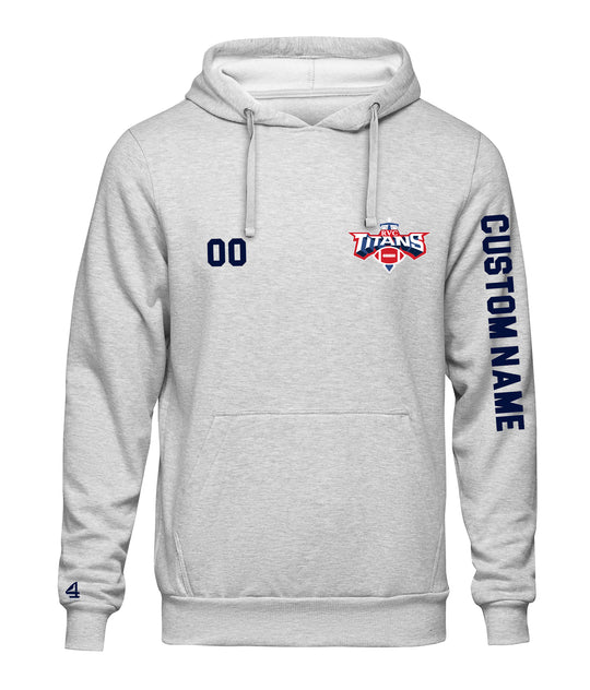 Titans Football Flag Hoodie Design Youth & Adult Size