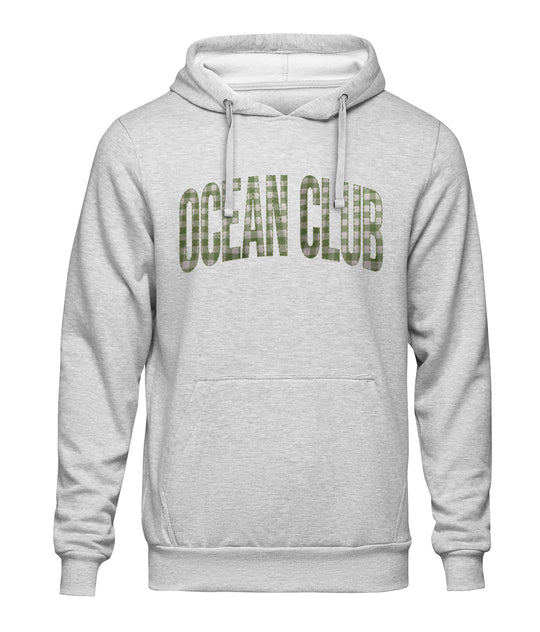 The Ocean Club Embroidred Applique Hoodie