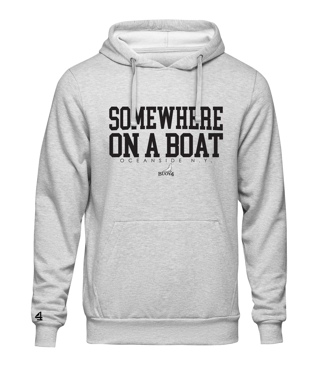 Buoy 4 Somewhere on a Boat Hoodie