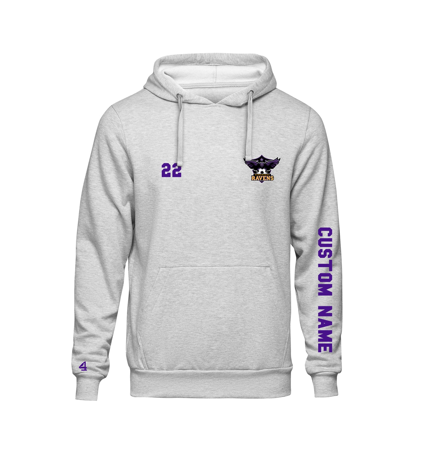 Sewanhaka Ravens Soccer Team Spirit Hoodie