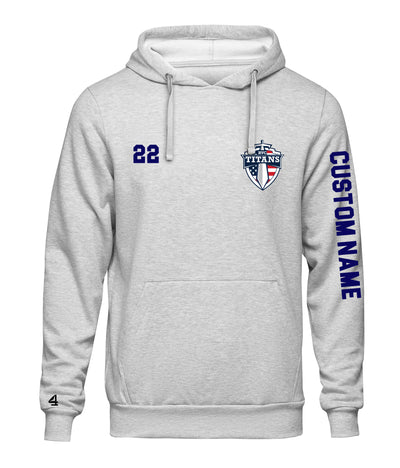 Titans Football Flag Hoodie Design Youth & Adult Size