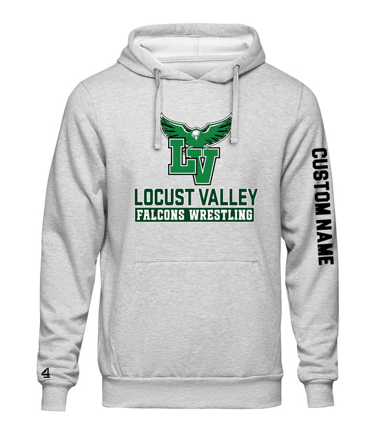 Locust Valley Falcons Wrestling Team Spirit Hoodie