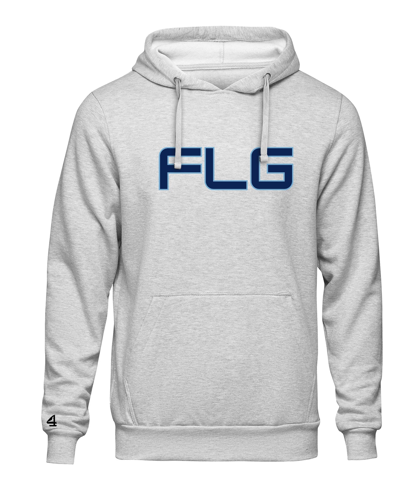 FLG Lacrosse American LAX Flag Hoodie