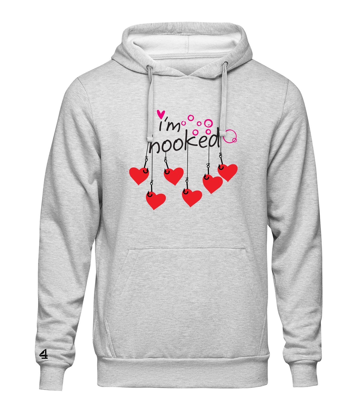 Buoy4 V Day Im Hooked Hoodie