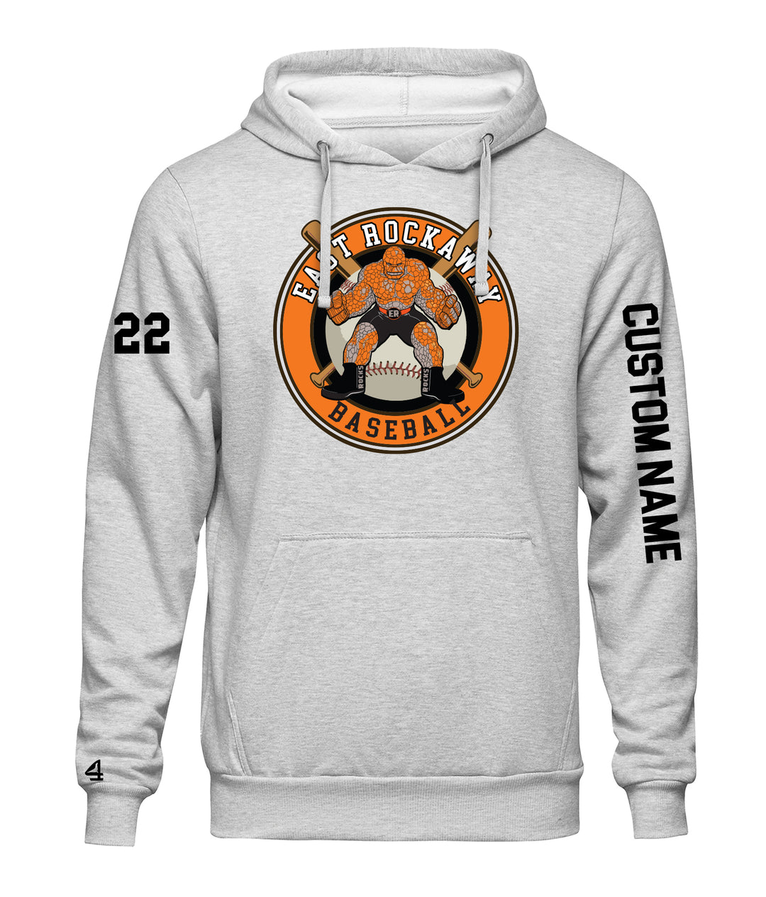 EAST ROCKAWAY BASEBALL Hoodie