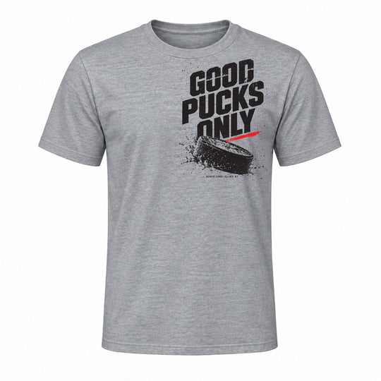 GOOD PUCKS ONLY HOCKEY GRAPHIC TEE