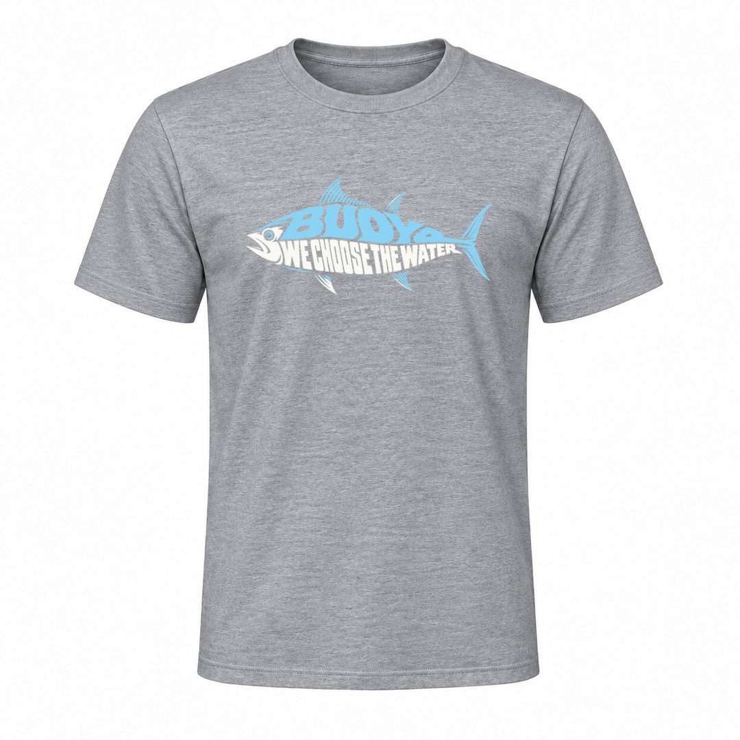 WE CHOOSE THE WATER TUNA DESIGN GRAPHIC TEE