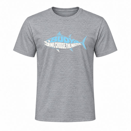 WE CHOOSE THE WATER TUNA DESIGN GRAPHIC TEE