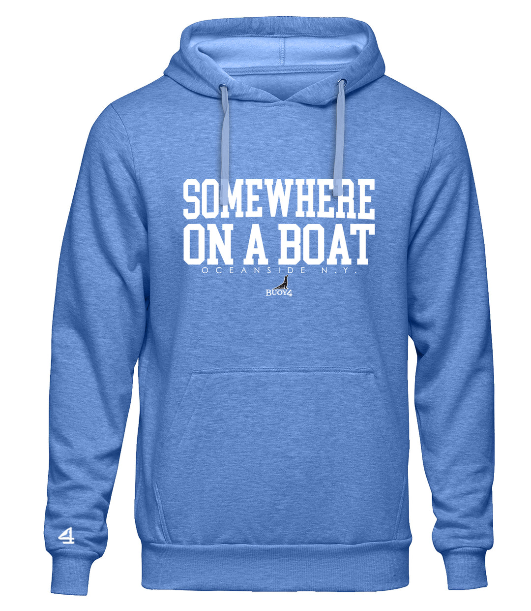 Buoy 4 Somewhere on a Boat Hoodie