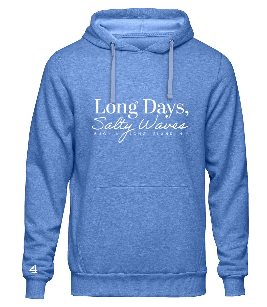 Buoy 4 Long Days Salty Waves Hoodie