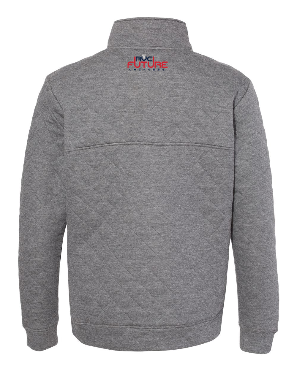 FUTURE LACROSSE Embroidered Quilted Half-Snap Pullover