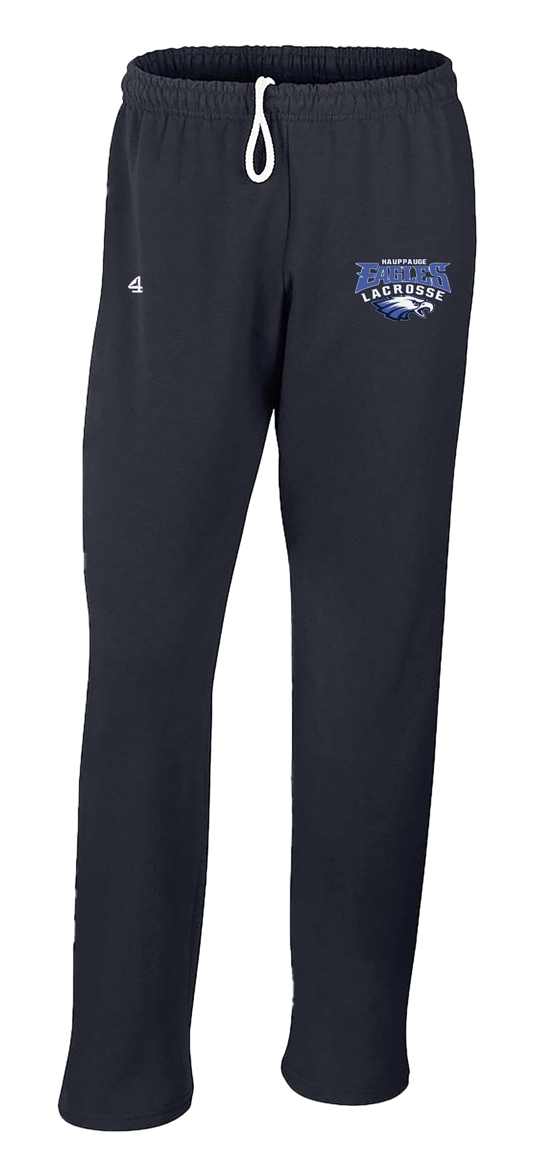 Hauppauge Eagles Lacrosse Sweatpants Open Bottom