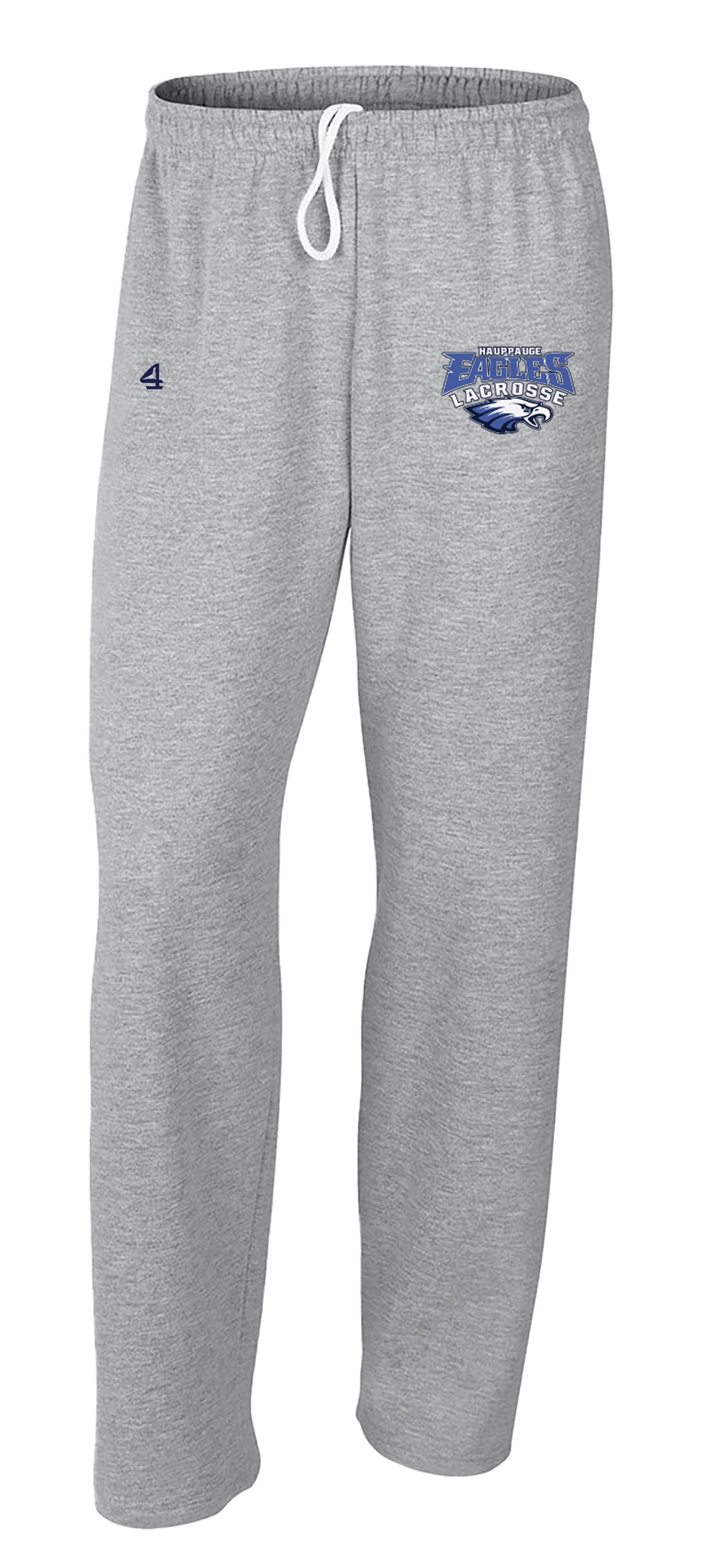 Hauppauge Eagles Lacrosse Sweatpants Open Bottom