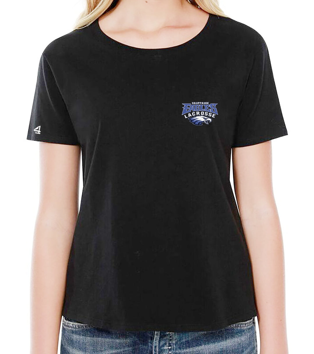 Hauppauge Eagles Lacrosse High Low Shirt