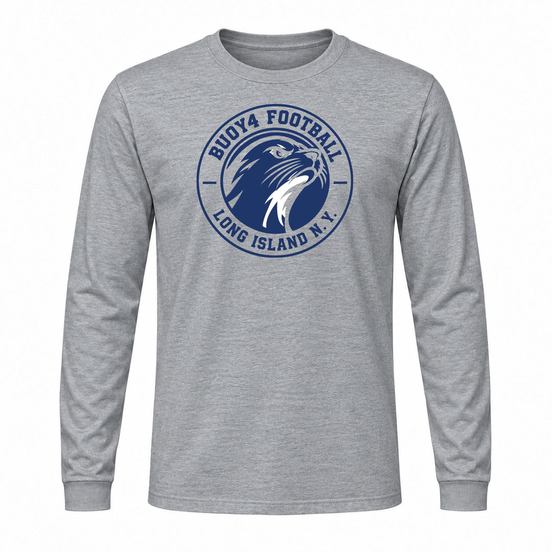 LONG ISLAND SEAL FOOTBALL LONG SLEEVE GRAPHIC TEE