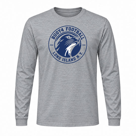 LONG ISLAND SEAL FOOTBALL LONG SLEEVE GRAPHIC TEE