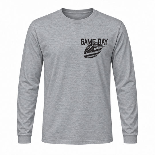 GAME DAY FOOTBALL LONG SLEEVE GRAPHIC TEE
