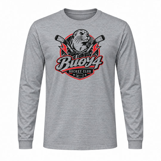 BUOY4 SEAL HOCKEY CLUB LONG SLEEVE GRAPHIC TEE