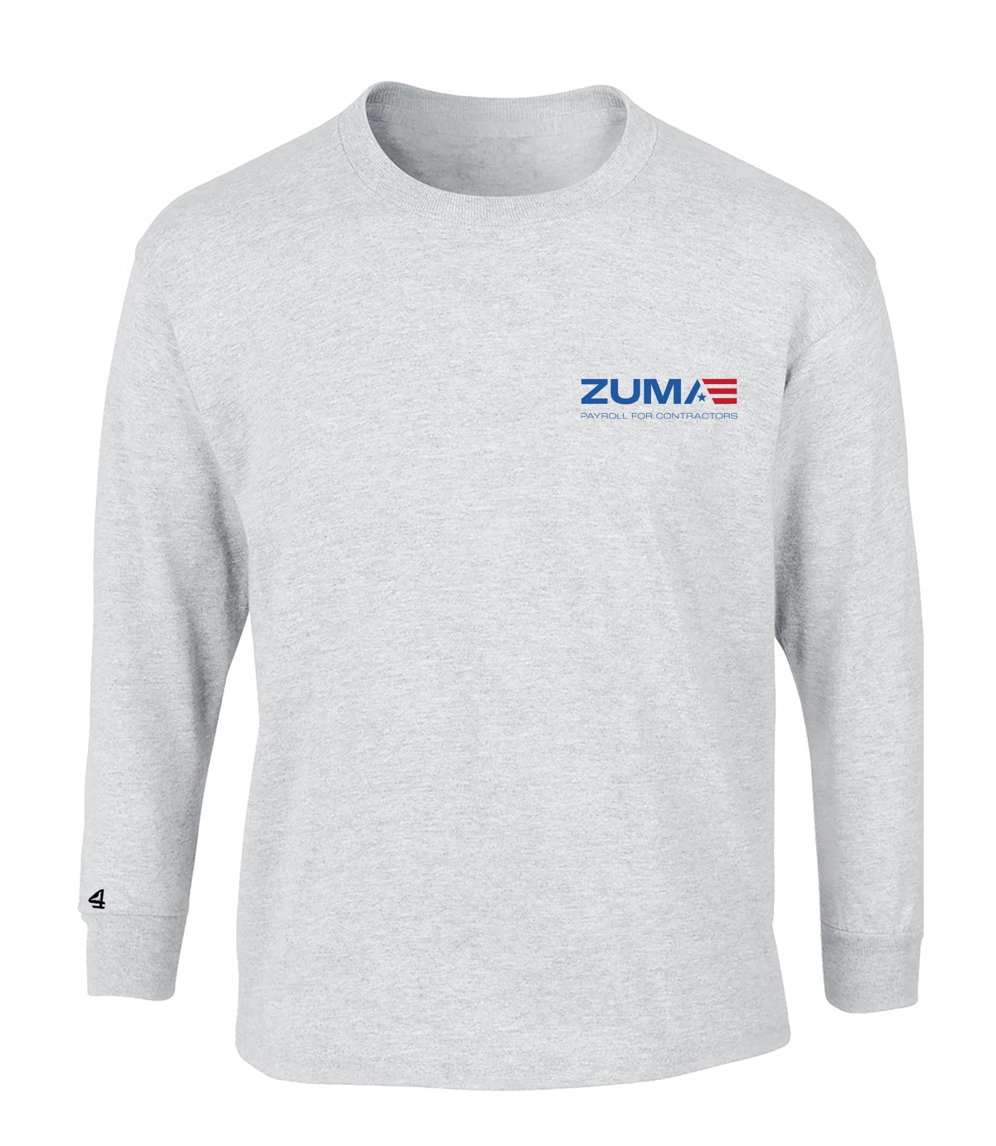 Zuma Payroll for Contractors Long Sleeve Cotton tee