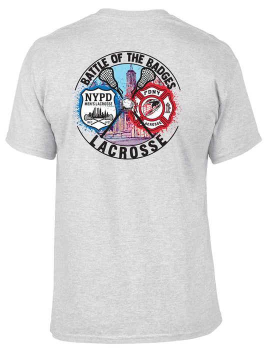 BATTLE OF THE BADGES SHORT SLEEVE SHIRT