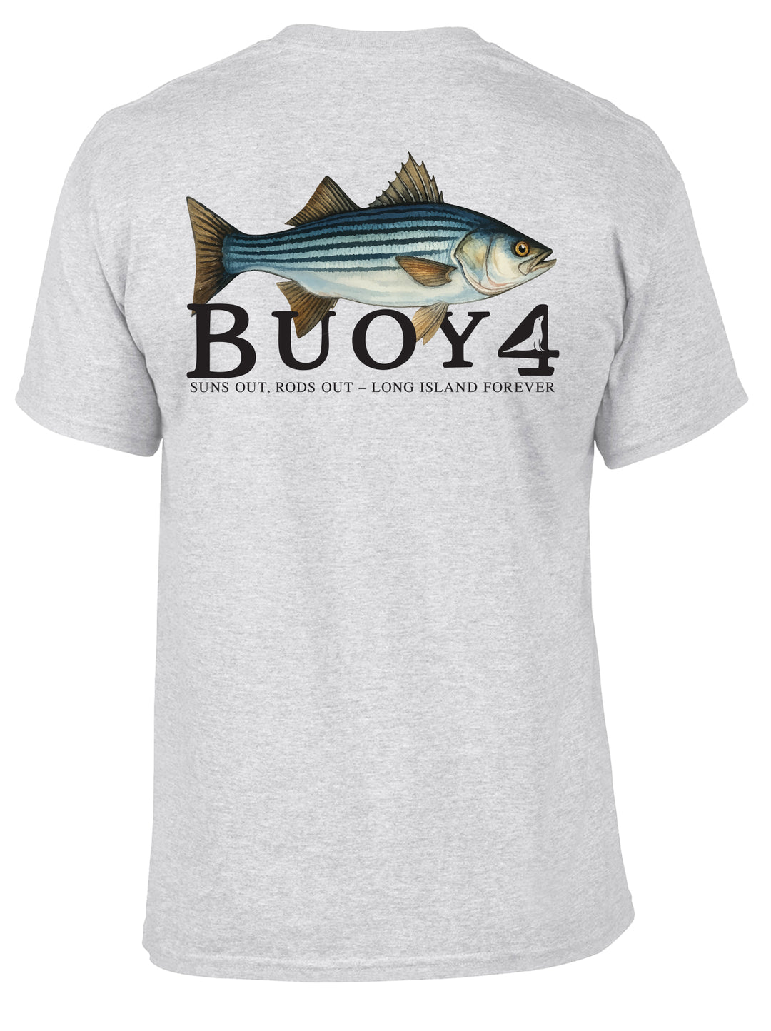 Buoy 4 Striped Bass Short Sleeve Graphic Tee