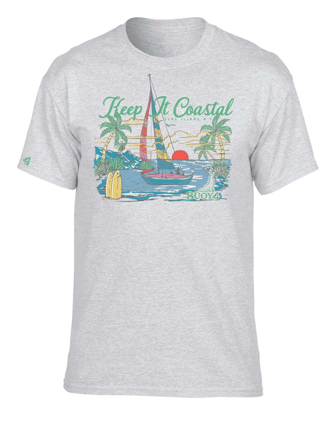 Buoy 4 Keep it Coastal Short Sleeve Graphic Tee