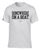 Buoy4 Somewhere on a Boat Short Sleeve Graphic Tee