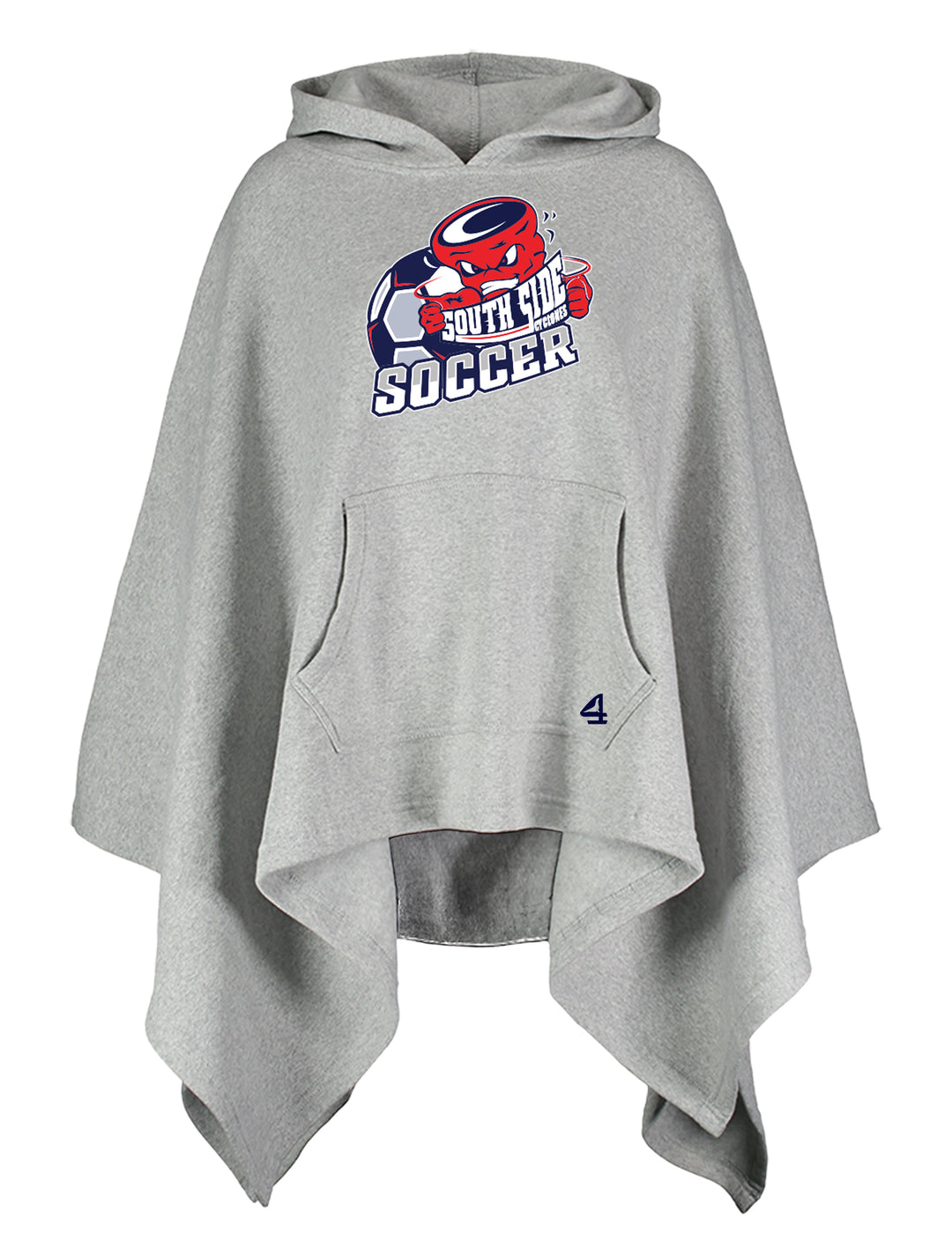 SSHS Cyclones Soccer Women's  Poncho