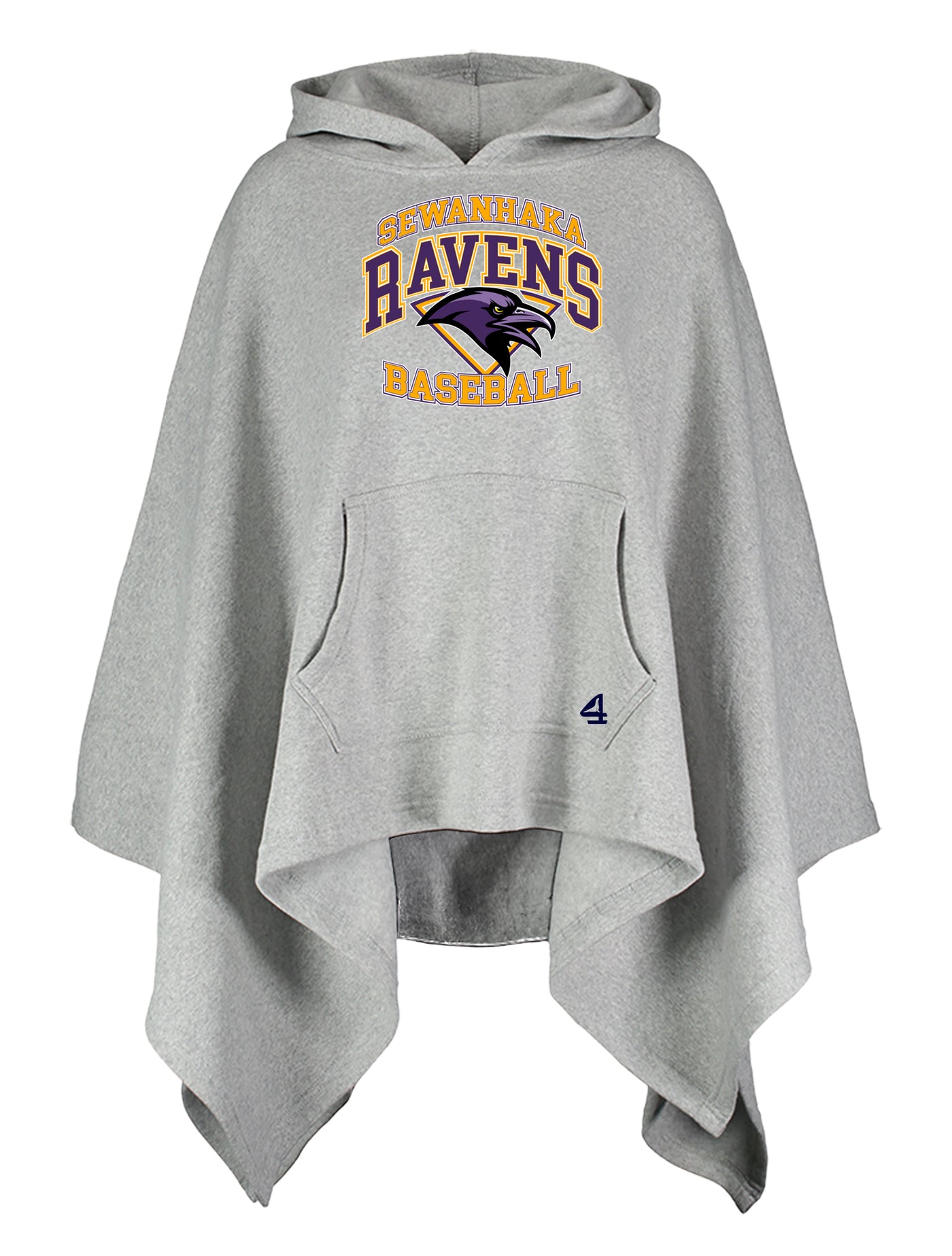 Sewanhaka Baseball Double Poncho