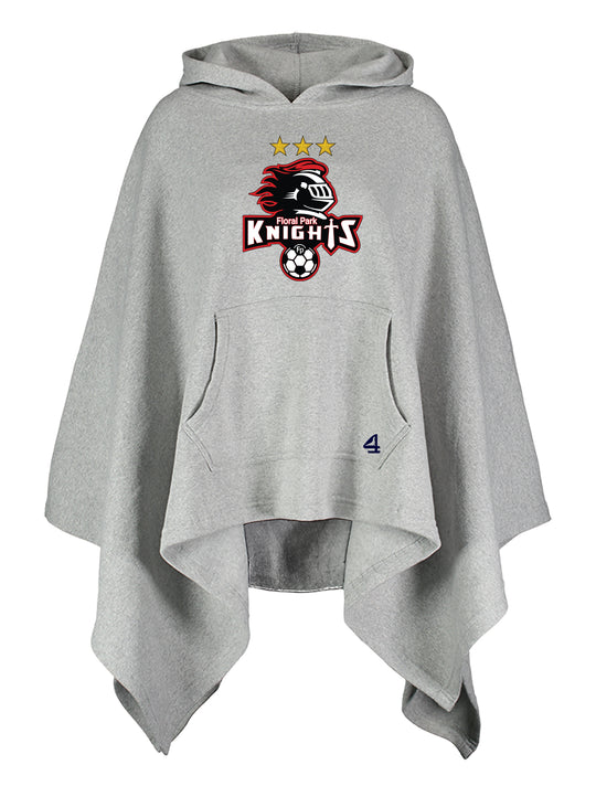 Floral Park Soccer Womans Poncho