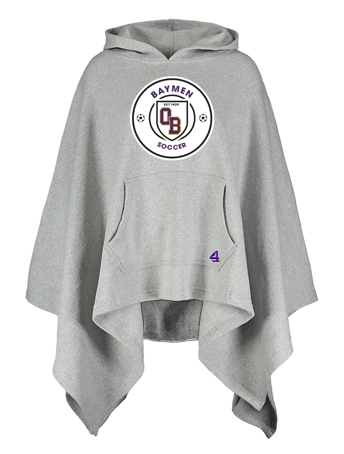 Baymen Soccer Poncho