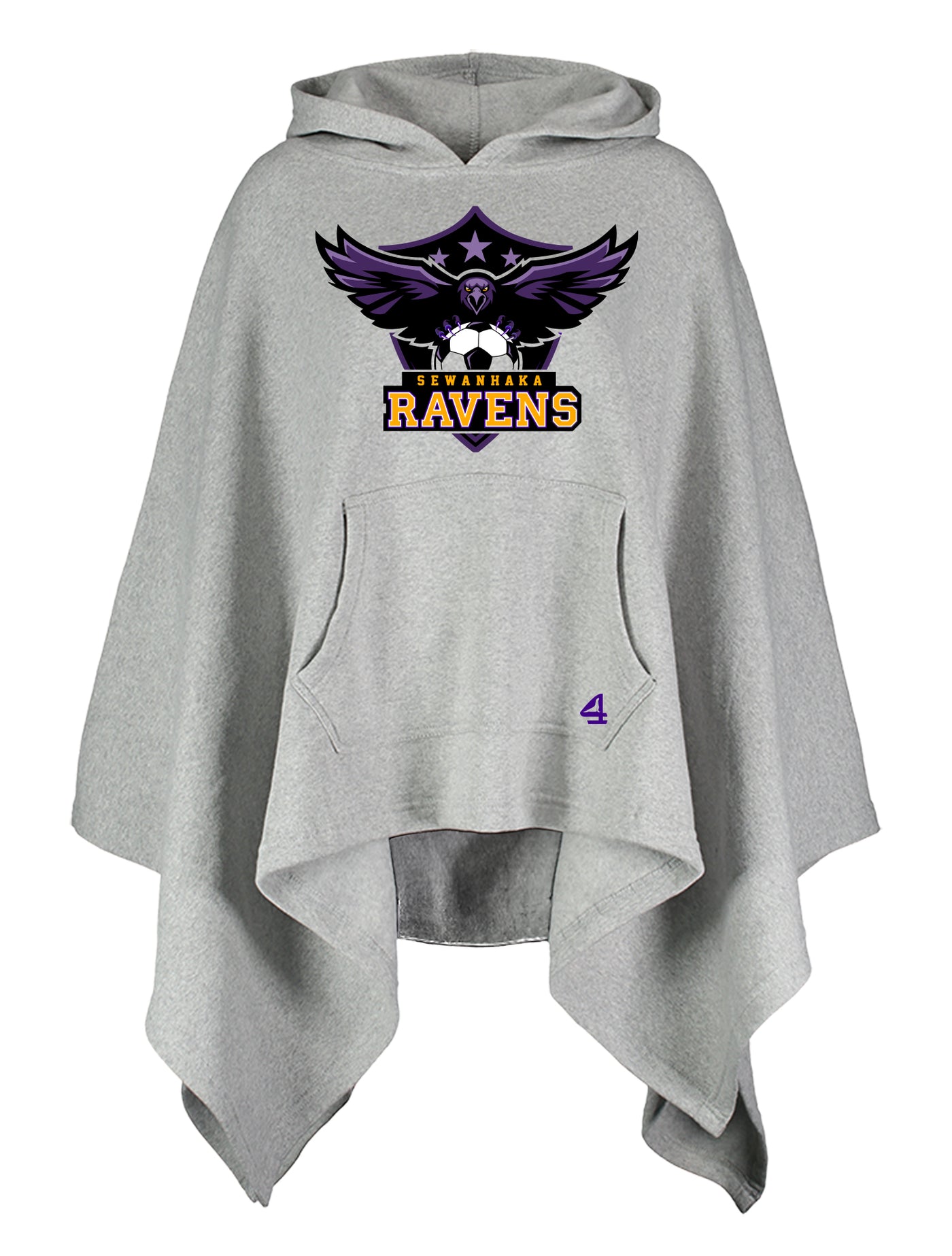 Sewanhaka Ravens Soccer Poncho