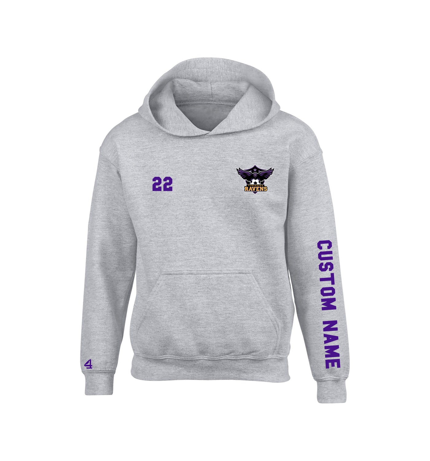 Sewanhaka Ravens Soccer Team Spirit Hoodie