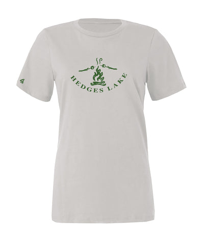 Hedges Lake Campfire Women's Tshirt