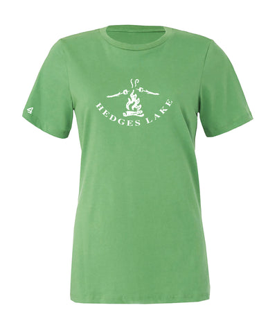 Hedges Lake Campfire Women's Tshirt