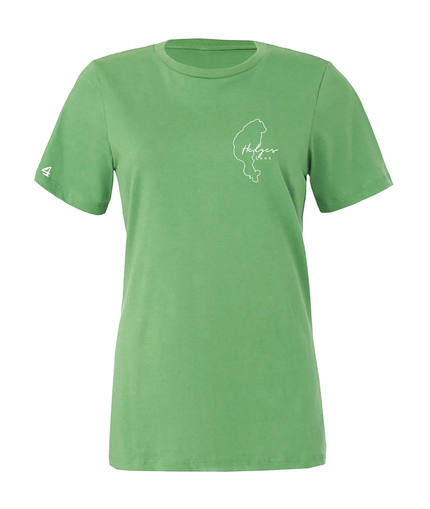 Hedges Lake Map Women's tshirt